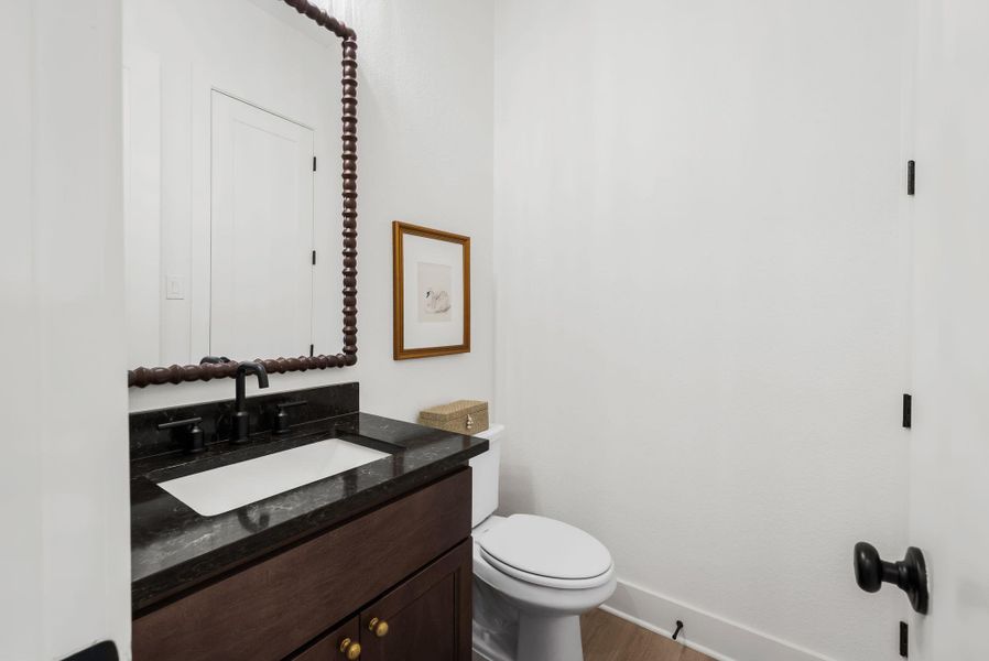 Furnished interior view inside a new home in Santa Rita Ranch, Liberty Hill (Image 30).