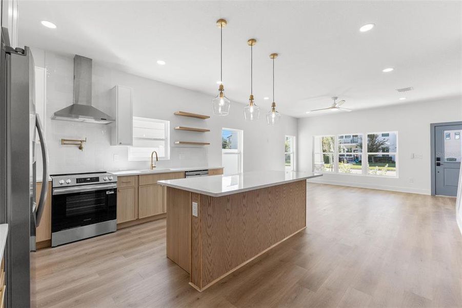 Furnished interior view inside a new home in , St. Petersburg (Image 11).