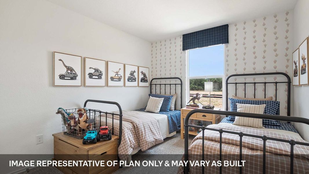 Furnished interior view inside a new home in Valverde, Bastrop (Image 13).