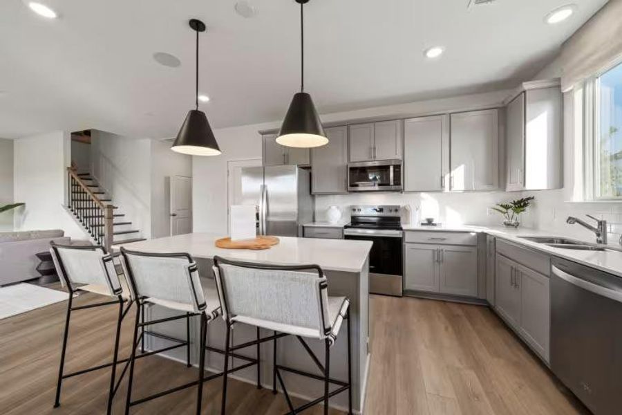 Photo of Centex model home with same floor plan, not of actual home listed. Photo of Centex model home with same floor plan, not of actual home listed.