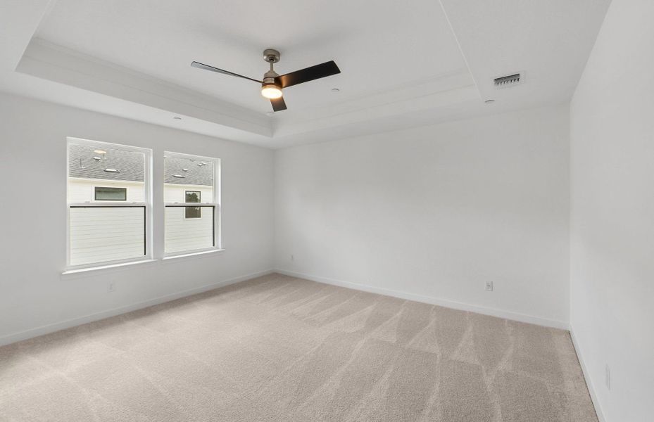 Spacious, unfurnished interior of a new home in Monarch on Main, Round Rock (Image 34). Spacious, unfurnished interior of a new home in Monarch on Main, Round Rock (Image 34).