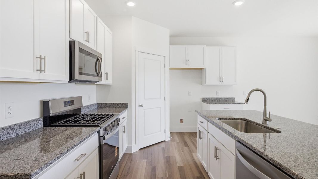 Furnished interior view inside a new home in Millstone Village, Morristown (Image 7).