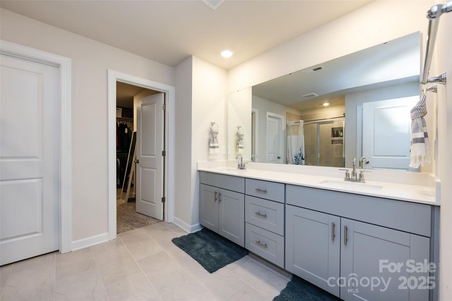 Furnished interior view inside a new home in Simpson Farms, Monroe (Image 34).