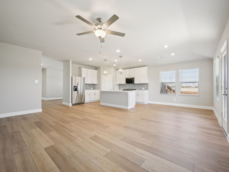 Spacious, unfurnished interior of a new home in Parks at Foster Crossing - Premier Series, Anna (Image 15). Spacious, unfurnished interior of a new home in Parks at Foster Crossing - Premier Series, Anna (Image 15).