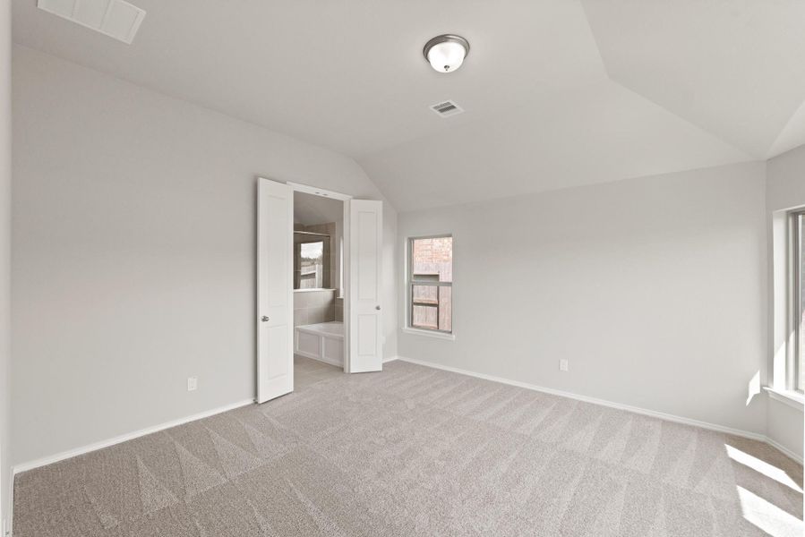 Spacious, unfurnished interior of a new home in The Trails, New Caney (Image 25). Spacious, unfurnished interior of a new home in The Trails, New Caney (Image 25).