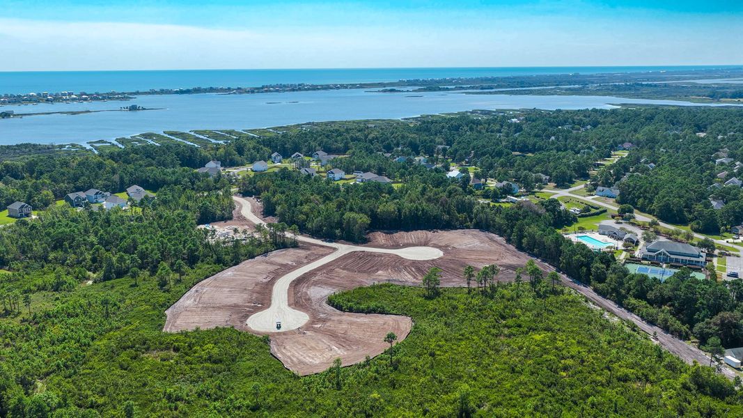 Site preparation for future homes built from the TILLMAN by D.R. Horton in The Preserve at Tidewater, Sneads Ferry (Image 50).