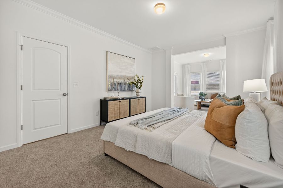 Furnished interior view inside a new home in Edgewater - The Links, Lancaster (Image 23).