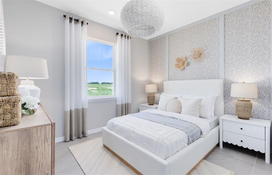 Furnished interior view inside a new home in Riverwood, Zephyrhills (Image 9).