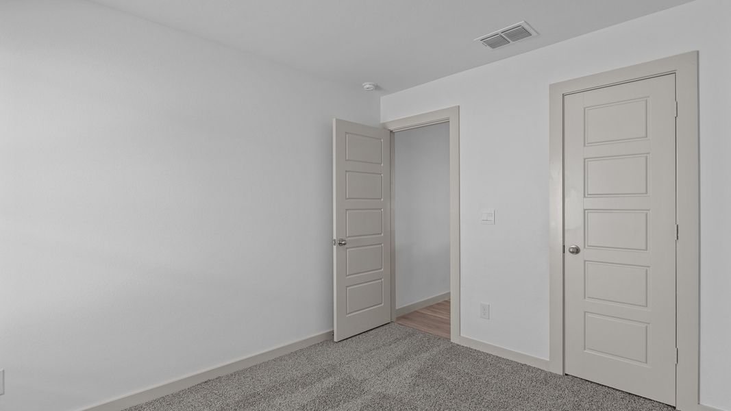 Representative unfurnished interior of a home built from the The Camden by D.R. Horton in Allen Farms, Lubbock (Image 22). Representative unfurnished interior of a home built from the The Camden by D.R. Horton in Allen Farms, Lubbock (Image 22).