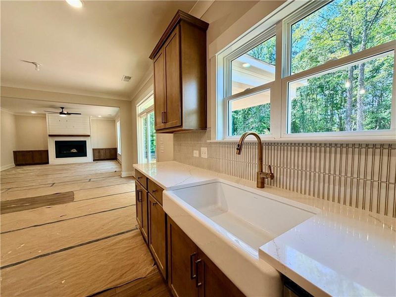 Furnished interior view inside a new home in Arbor West, Dawsonville (Image 5).