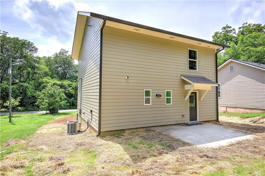 Exterior details and patio area of a home in , Cartersville (Image 19).