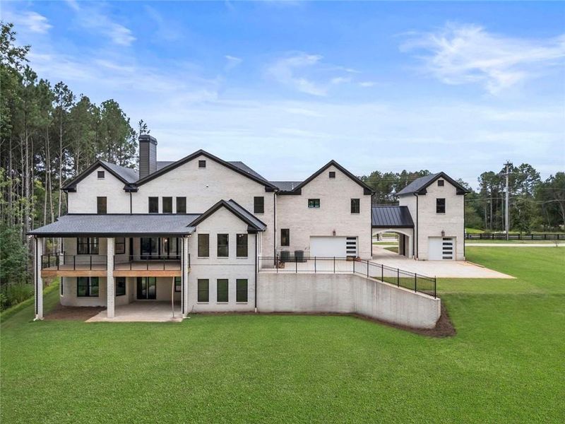 Front exterior of a new home in , Milton, GA, highlighting curb appeal (Image 2).