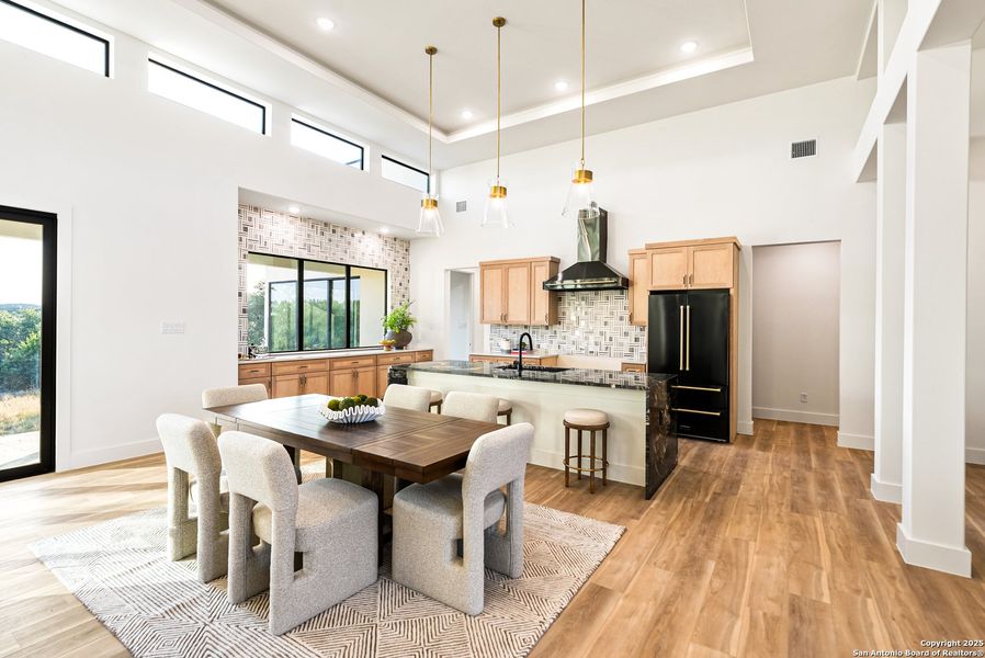 Furnished interior view inside a new home in , San Antonio (Image 32). Furnished interior view inside a new home in , San Antonio (Image 32).