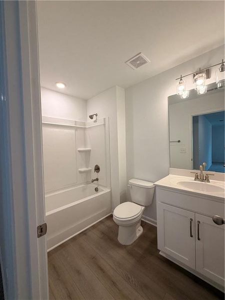Furnished interior view inside a new home in Creekside, Dawsonville (Image 36).