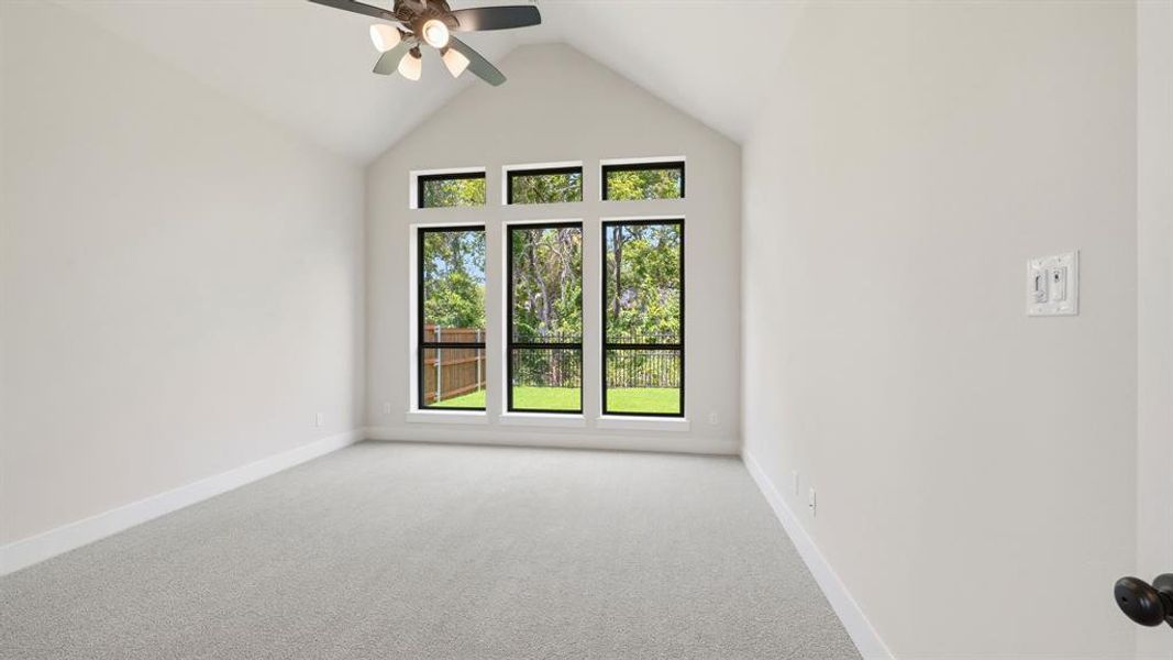 Spacious, unfurnished interior of a new home in The Parks at Wilson Creek, Celina (Image 15).