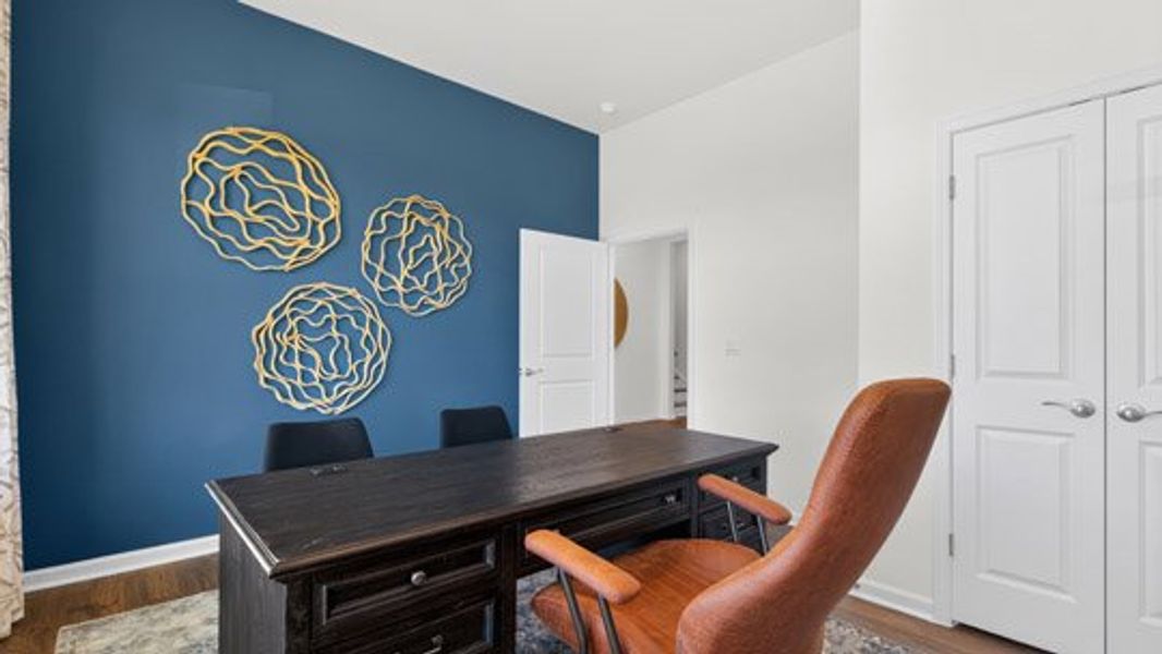 Representative furnished interior of a home built from the Azalea by D.R. Horton in The Villas at Galvins Ridge, Sanford (Image 17).