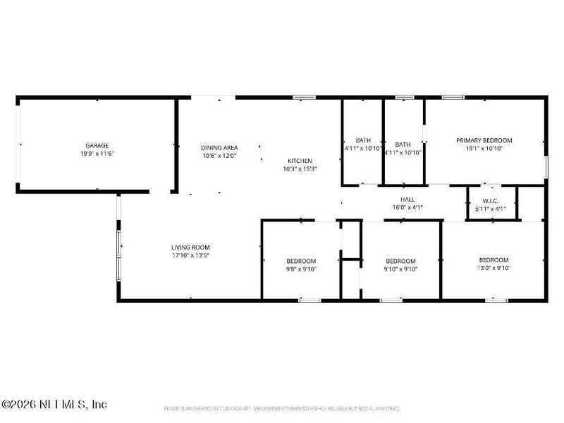 2D floor plan layout of this home in , Jacksonville, FL (Image 5). 2D floor plan layout of this home in , Jacksonville, FL (Image 5).