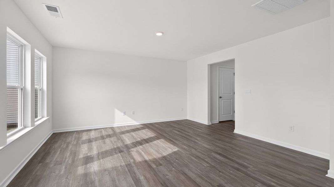 Spacious, unfurnished interior of a new home in Wilson's Ridge, Wilson's Mills (Image 10). Spacious, unfurnished interior of a new home in Wilson's Ridge, Wilson's Mills (Image 10).
