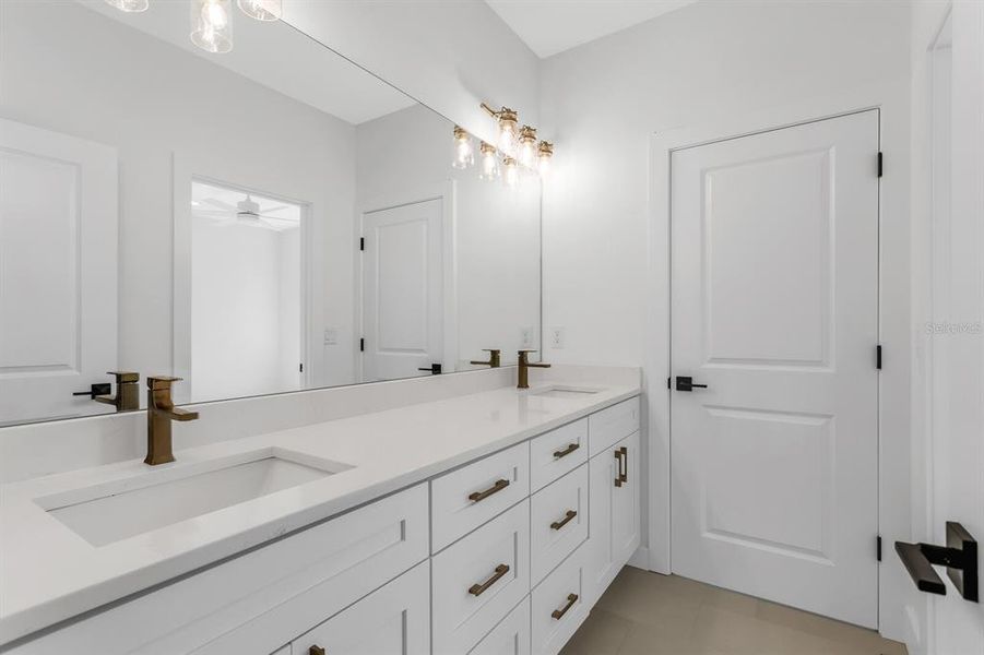 Furnished interior view inside a new home in , Tampa (Image 40).