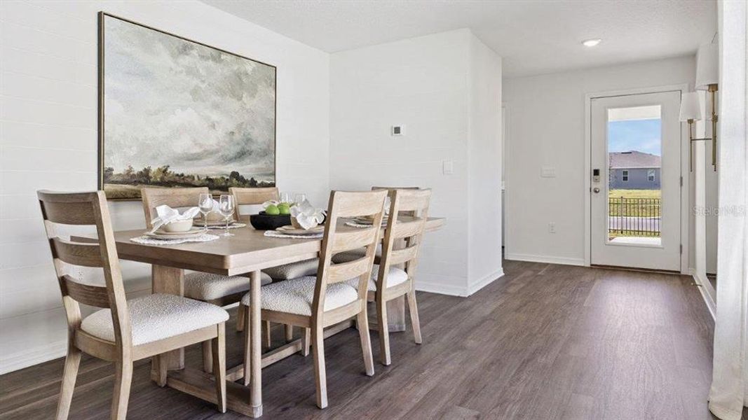 Furnished interior view inside a new home in , Lakeland (Image 14).