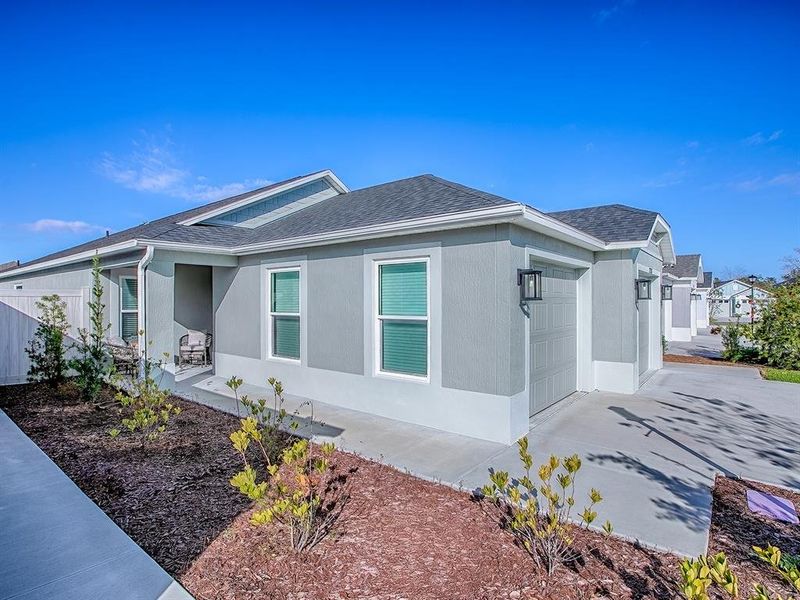 Exterior details and patio area of a home in , The Villages (Image 34).