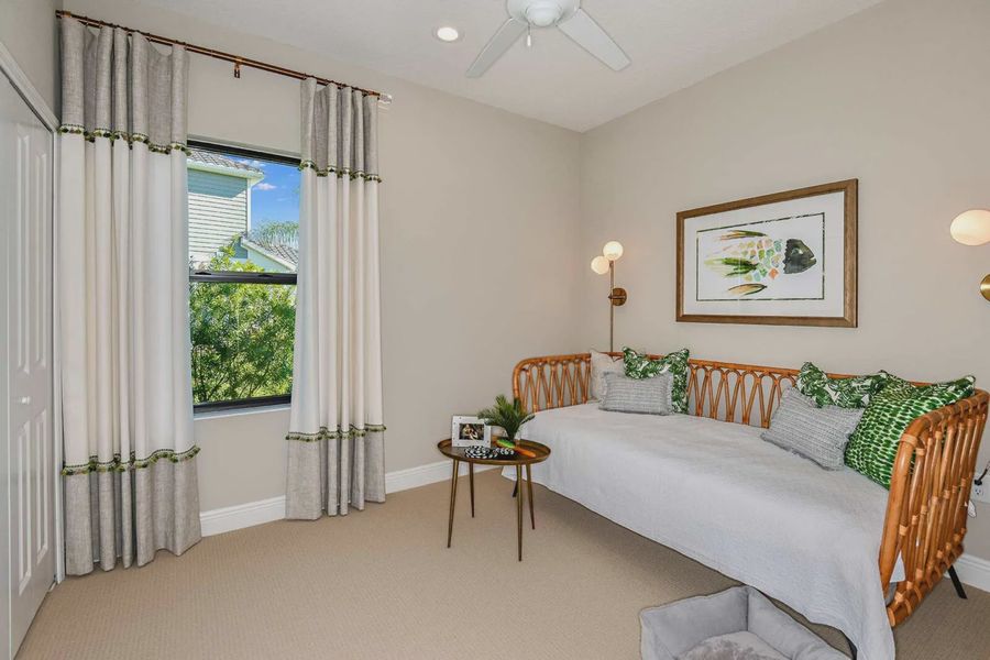 Representative furnished interior of a home built from the Imagination 2 by Neal Communities in SkySail, Naples (Image 6).