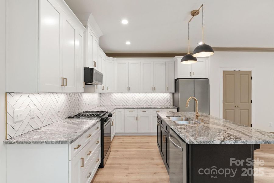 Furnished interior view inside a new home in , Winston-Salem (Image 9). Furnished interior view inside a new home in , Winston-Salem (Image 9).