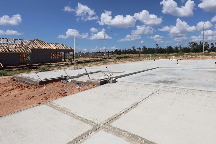 Every foundation at DWH is engineered and it’s inspected three times! We do not do “batch” testing.  Rest easy knowing your foundation comes with a 10 year warranty.