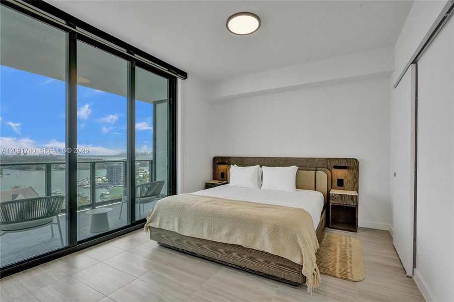 Furnished interior view inside a new home in , Miami Beach (Image 7).