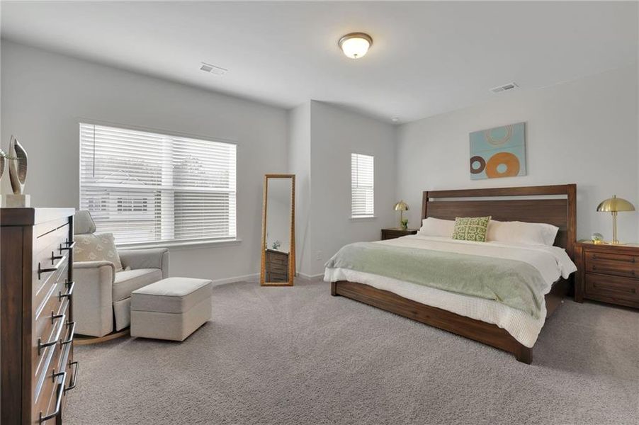 Furnished interior view inside a new home in , Cartersville (Image 25).