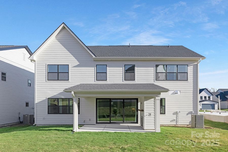 Rear of home Rear of home