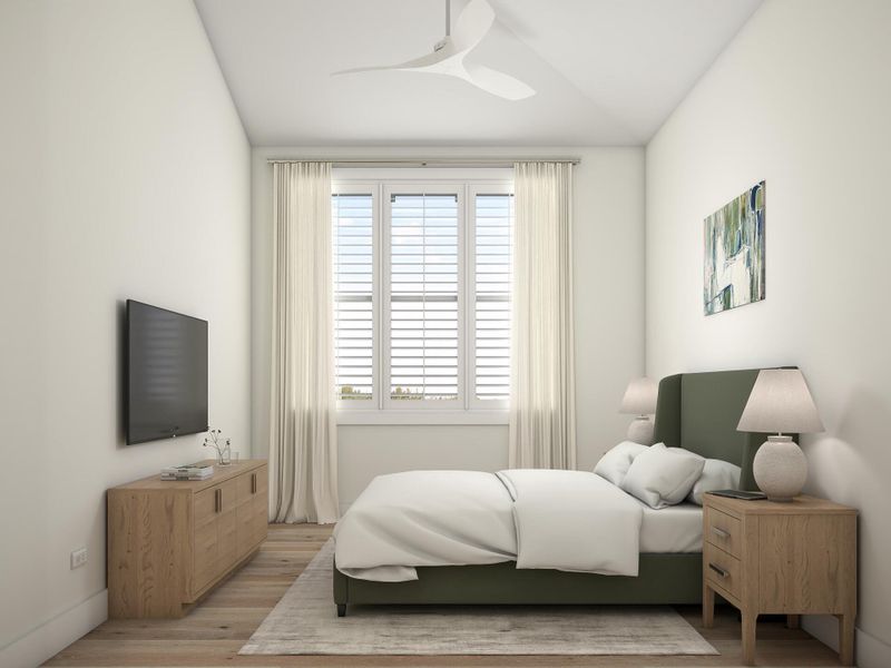 Furnished interior view inside a new home in , Fort Pierce (Image 7). Furnished interior view inside a new home in , Fort Pierce (Image 7).