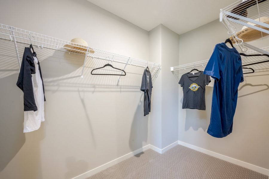 Representative furnished interior of a home built from the Greenbriar by Fischer Homes in Three Rivers, Euharlee (Image 36).