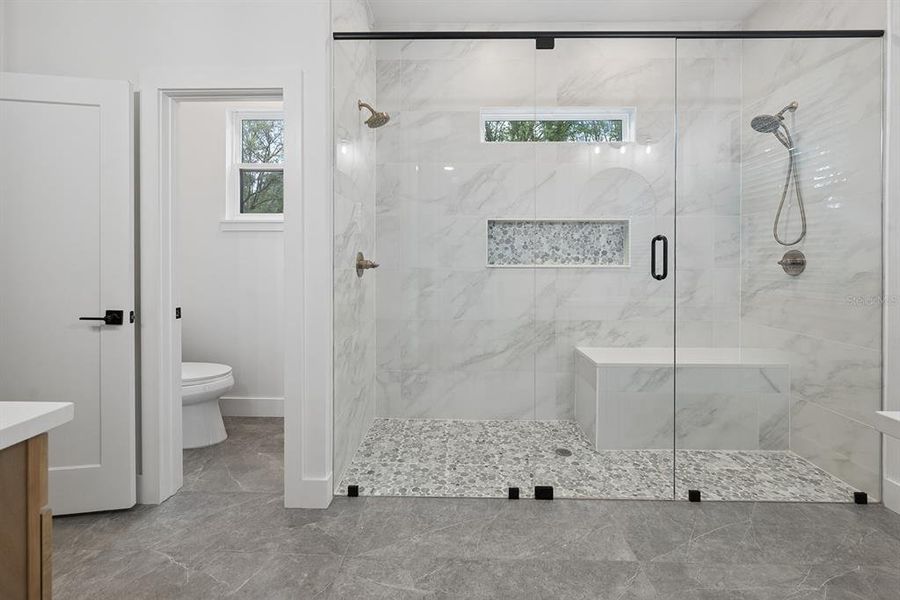 Furnished interior view inside a new home in , Fort White (Image 6).