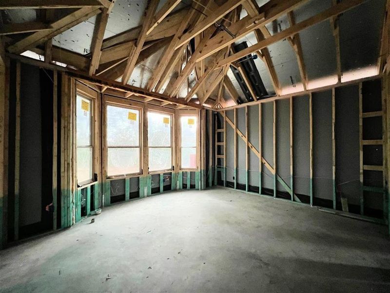 Vaulted Ceilings in Primary Suite