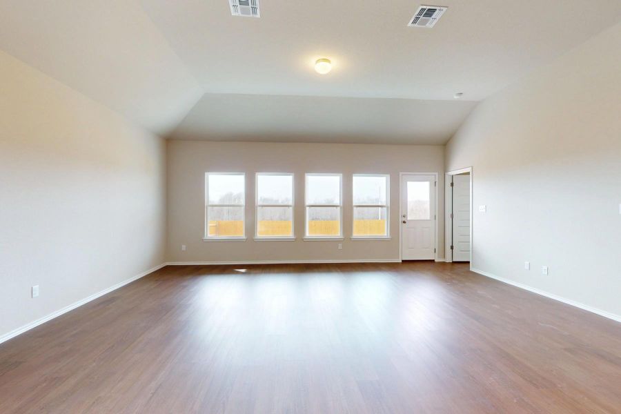 Spacious, unfurnished interior of a new home in Carillon, Manor (Image 31).