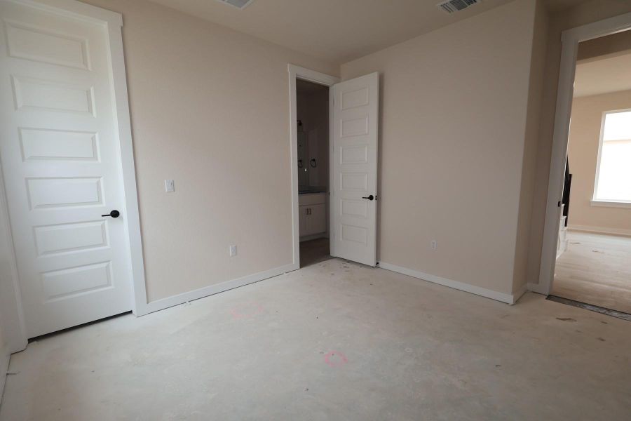 In-progress construction of a new home in Terrace Collection At Turner's Crossing, Buda, TX (Image 13).