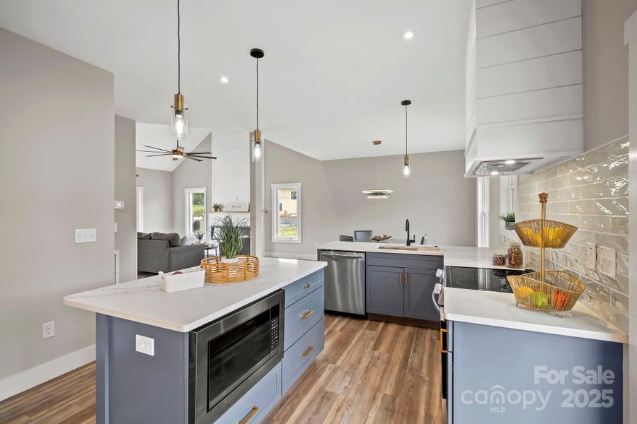 Furnished interior view inside a new home in , Asheville (Image 17).