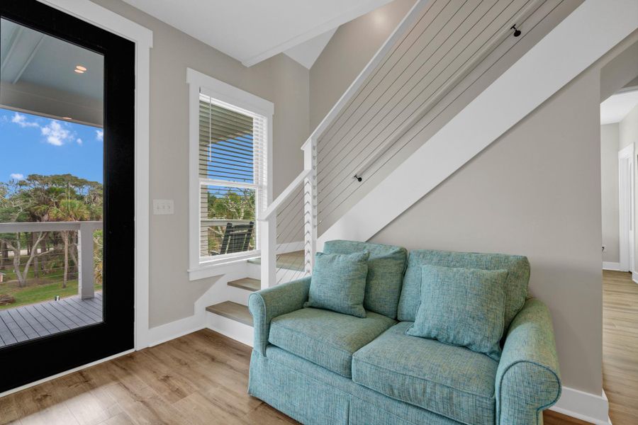 Furnished interior view inside a new home in , Edisto Island (Image 12).