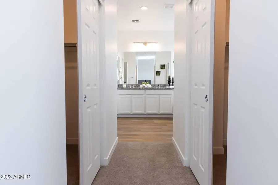 Double Walk-In Closets