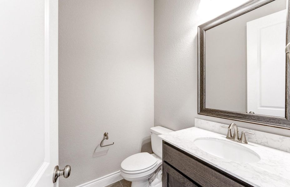 Furnished interior view inside a new home in Audubon 60', Magnolia (Image 14). Furnished interior view inside a new home in Audubon 60', Magnolia (Image 14).