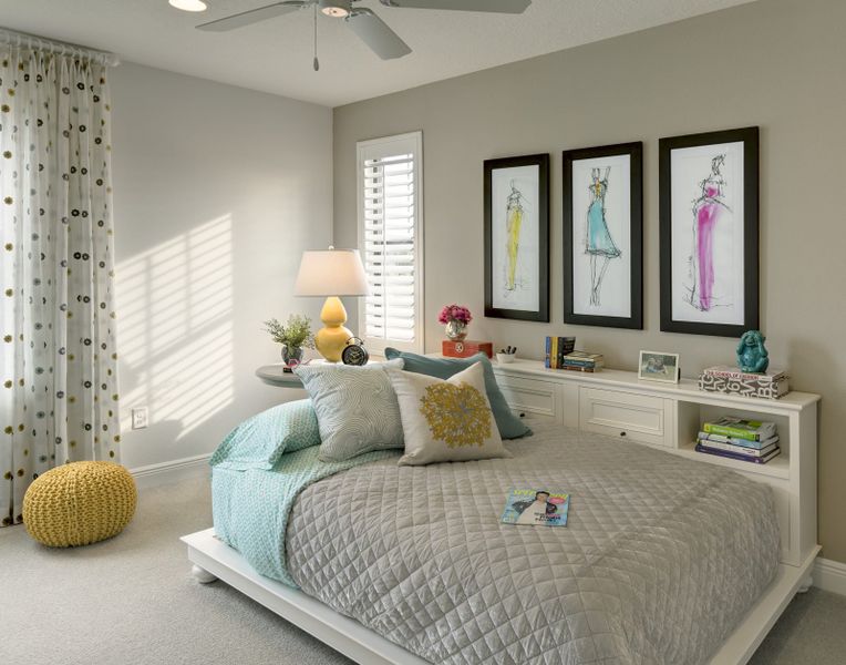 Representative furnished interior of a home built from the Laurel 2 by Neal Communities in Palm Grove, Bradenton (Image 5).