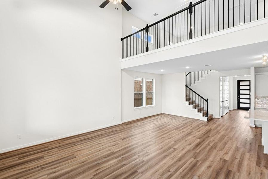 Spacious, unfurnished interior of a new home in Santa Rita Ranch, Liberty Hill (Image 29). Spacious, unfurnished interior of a new home in Santa Rita Ranch, Liberty Hill (Image 29).