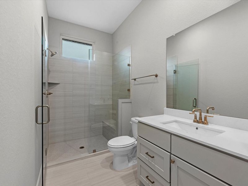 Furnished interior view inside a new home in Woodson’s Reserve, Spring (Image 7).