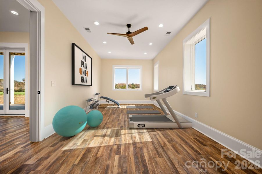Furnished interior view inside a new home in , Tryon (Image 32).
