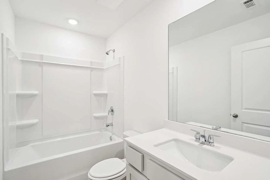 Bathroom Two featuring Serene Collection Finishes Bathroom Two featuring Serene Collection Finishes
