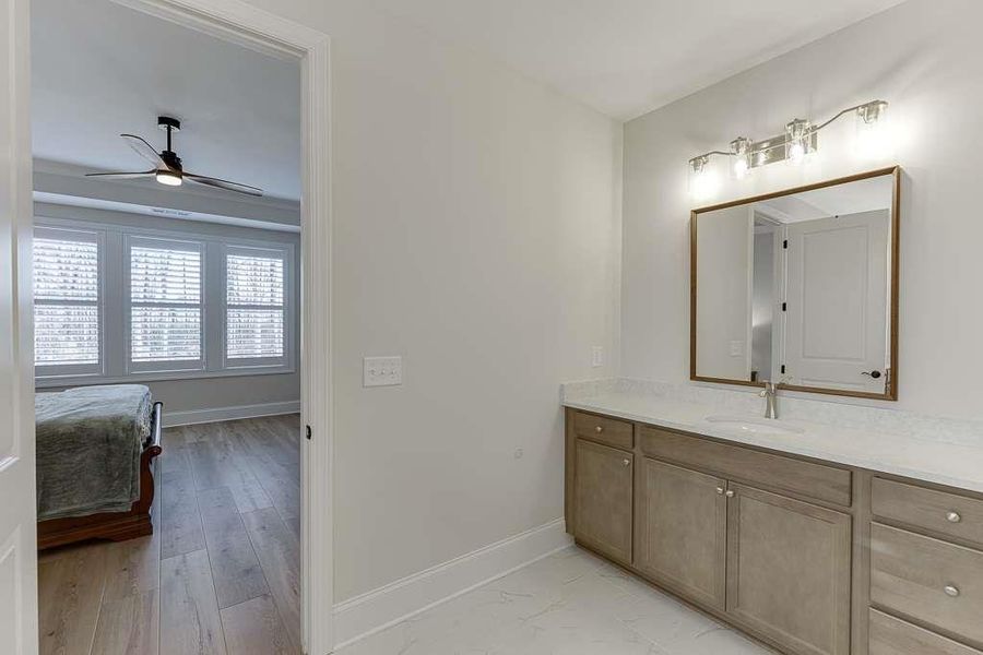 Furnished interior view inside a new home in , Hoschton (Image 29).