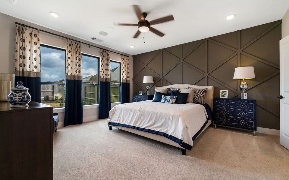 Furnished interior view inside a new home in Windrose Green, Angleton (Image 15).