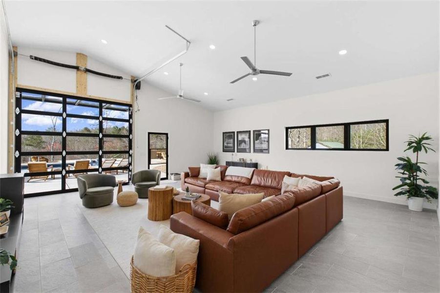 Furnished interior view inside a new home in , Talking Rock (Image 30).