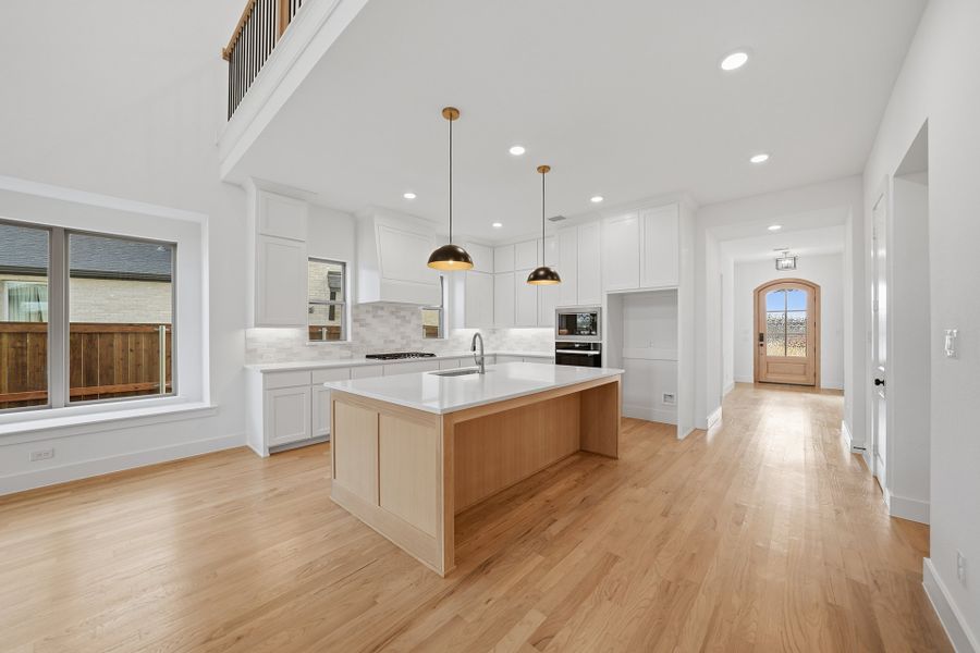 Furnished interior view inside a new home in Aster Park, McKinney (Image 6).